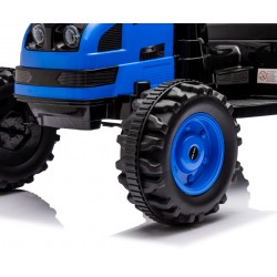 MILLY MALLY 5742 Pojazd na akumulator Traktor z przyczepą Farmer Blue