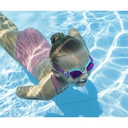 BESTWAY 21002 Aqua Burst Essential Okulary do pływania Fioletowe