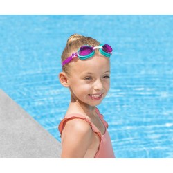 BESTWAY 21002 Aqua Burst Essential Okulary do pływania Fioletowe
