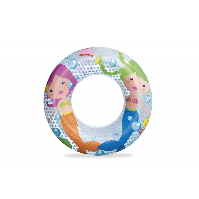 BESTWAY 36113 Kółko do pływania Syrenki 51cm