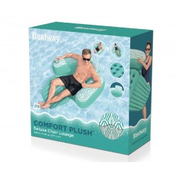 BESTWAY 43719 Fotel-leżak do pływania z oparciem Miętowy 1,45x1,2