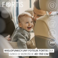 FOTELIK FORTIS I-SIZE EMERALD (40-150)