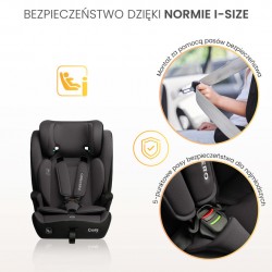 FOTELIK COSY I-SIZE GREY (76-150)