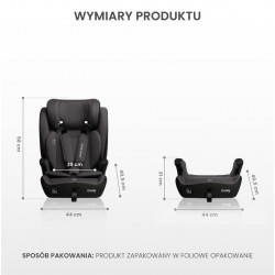 FOTELIK COSY I-SIZE GREY (76-150)