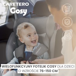 FOTELIK COSY I-SIZE PINK (76-150) FOTELIK COSY I-SIZE PINK (76-150)