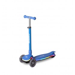HULAJNOGA 3-KOŁOWA CARBON LIGHT BLUE