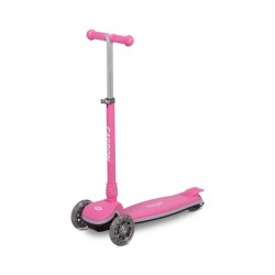 HULAJNOGA 3-KOŁOWA CARBON PINK