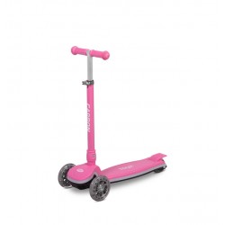 HULAJNOGA 3-KOŁOWA CARBON PINK