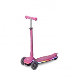 HULAJNOGA 3-KOŁOWA CARBON PINK