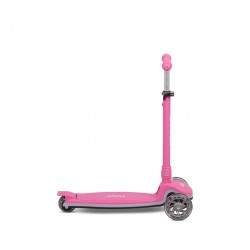 HULAJNOGA 3-KOŁOWA CARBON PINK