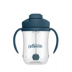 TC91105 KUBEK PIERWSZA SŁOMKA 270 ML GRANATOWY 6+