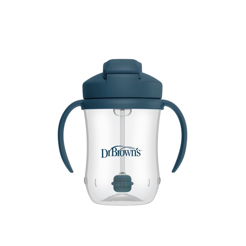 TC91105 KUBEK PIERWSZA SŁOMKA 270 ML GRANATOWY 6+
