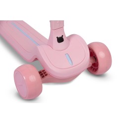 HULAJNOGA 3-KOŁOWA SATURA PINK