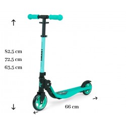 MILLY MALLY 2483 Hulajnoga SCOOTER Smart Mint
