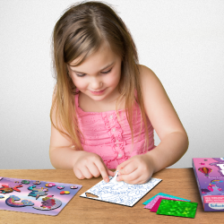 TREFL 62602 Skillmatics Foil Fun Zestaw kreatywny Jednorożce i Księżniczki