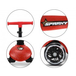 MILLY MALLY 6252 Scooter Sparky red