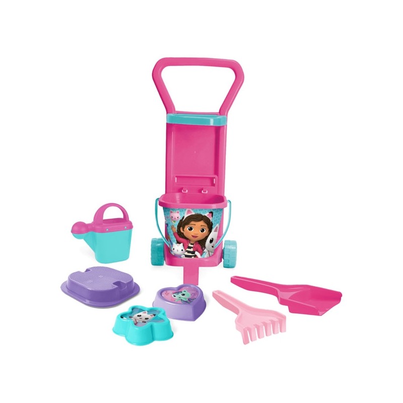 WADER 82170 Gabby's Dollhouse wózek z kompletem letnim