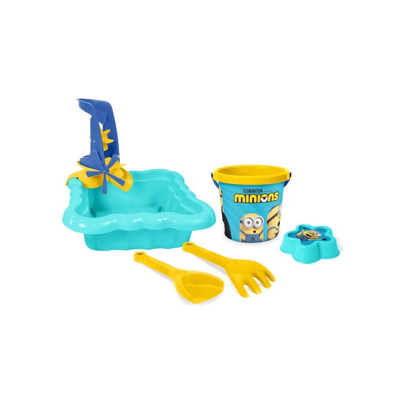 WADER 82260 Minions piaskownica z kompletem do piasku