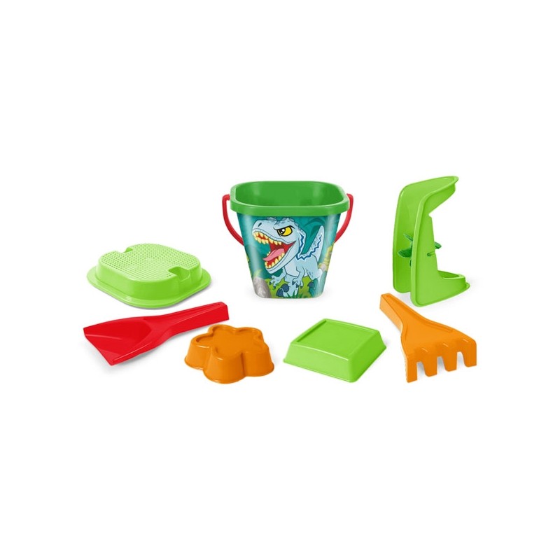 WADER 82342 Jurassic World Explorers komplet do piasu 7 el.