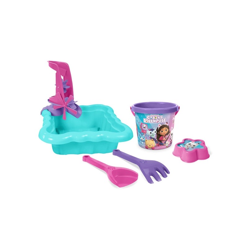 WADER 82160 Gabby's Dollhouse piaskownica z kompletem do piasku