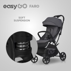 EASY GO Wózek dziecięcy FARO CLOUDY GRAY