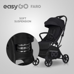 EASY GO Wózek dziecięcy FARO EBONY BLACK