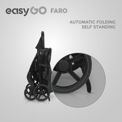 EASY GO Wózek dziecięcy FARO SAGE GREEN