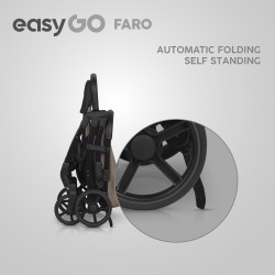 EASY GO Wózek dziecięcy FARO SAVANNA BEIGE