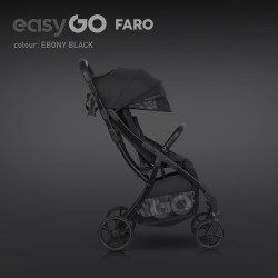 EASY GO Wózek dziecięcy FARO EBONY BLACK