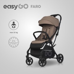 EASY GO Wózek dziecięcy FARO SAVANNA BEIGE