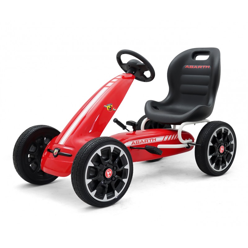 MILLY MALLY 3173 Gokart na pedały Abarth Red