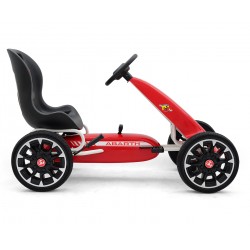 MILLY MALLY 3173 Gokart na pedały Abarth Red