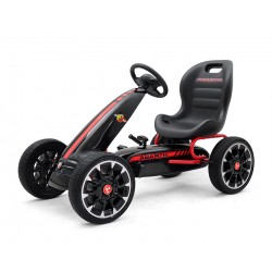 MILLY MALLY 3174 Gokart na pedały Abarth Black