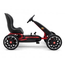 MILLY MALLY 3174 Gokart na pedały Abarth Black