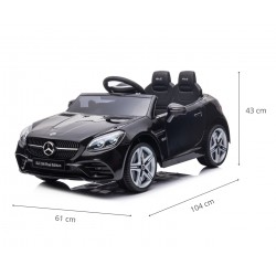 MILLY MALLY 5910 Pojazd na akumulator Mercedes- Benz SLC Black