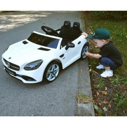 MILLY MALLY 5913 Pojazd na akumulator Mercedes-Benz SLC White