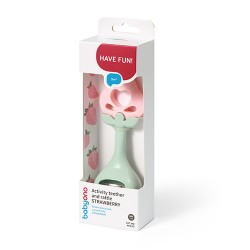 B.O.499/03 Edukacyjny gryzak z grzechotką STRAWBERRY