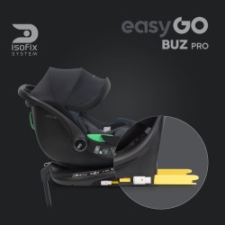 EASY GO Fotelik samochodowy BUZ PRO GRANITO