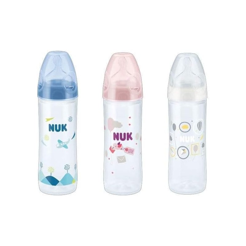 NUK 741625 Butelka 250ml+smoczek 6-18m FC