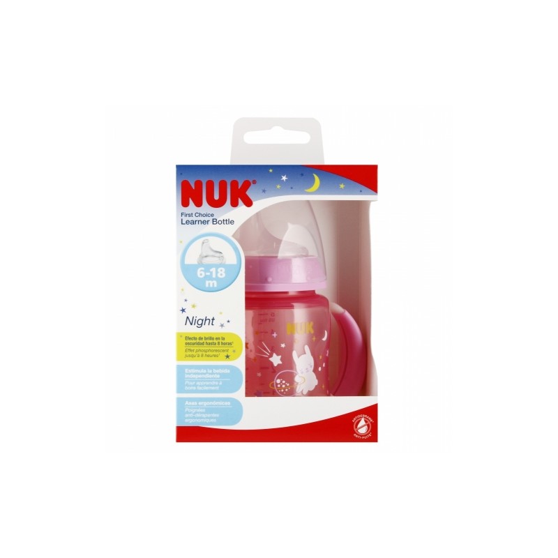 NUK 743998 Butelka FC 150 ml z uchwytami 6-18 m