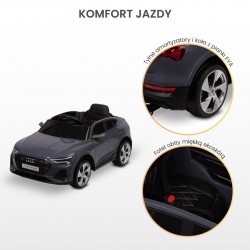 POJAZD NA AKUMULATOR AUDI ETRON SPORTBACK BLUE
