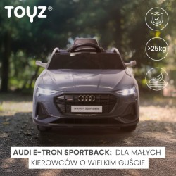 POJAZD NA AKUMULATOR AUDI ETRON SPORTBACK BLACK