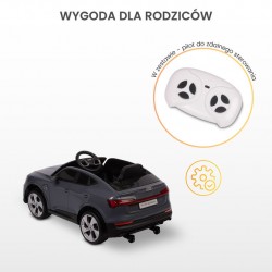 POJAZD NA AKUMULATOR AUDI ETRON SPORTBACK BLACK