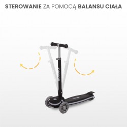 HULAJNOGA 3-KOŁOWA CARBON PINK