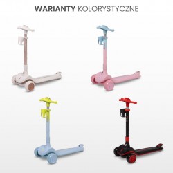 HULAJNOGA 3-KOŁOWA SATURA PINK