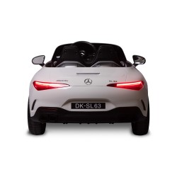 POJAZD NA AKUMULATOR MERCEDES SL63 WHITE