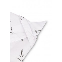 ROŻEK MUŚLINOWY GAŁĄZKA ZIELONY 75x75