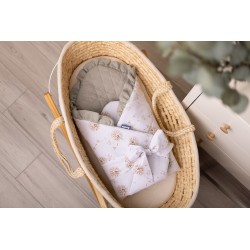 ROŻEK MUŚLINOWY DMUCHAWCE BEŻOWE 75x75