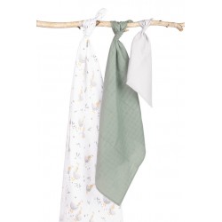 TRIO PIELUCH MUŚLINOWE EG-0100