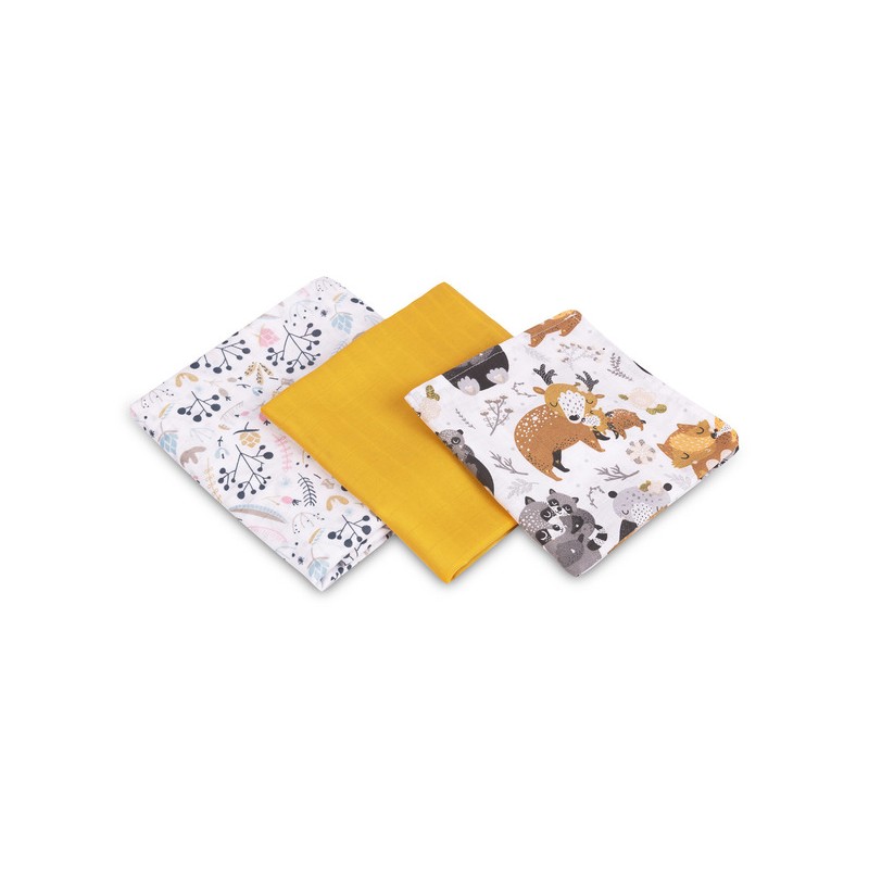 TRIO PIELUCH MUŚLINOWE EG-0104